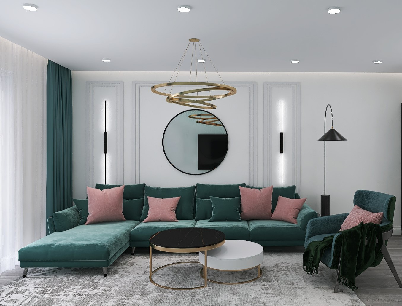 Обложка проекта: Трёхкомнатная квартира 92кв.м