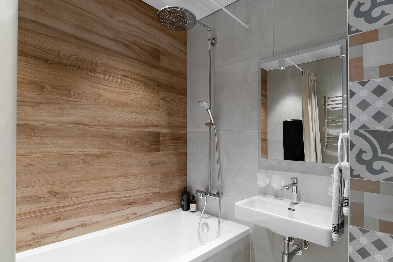 Реализованный дизайн проект квартиры ЖК "Академический"