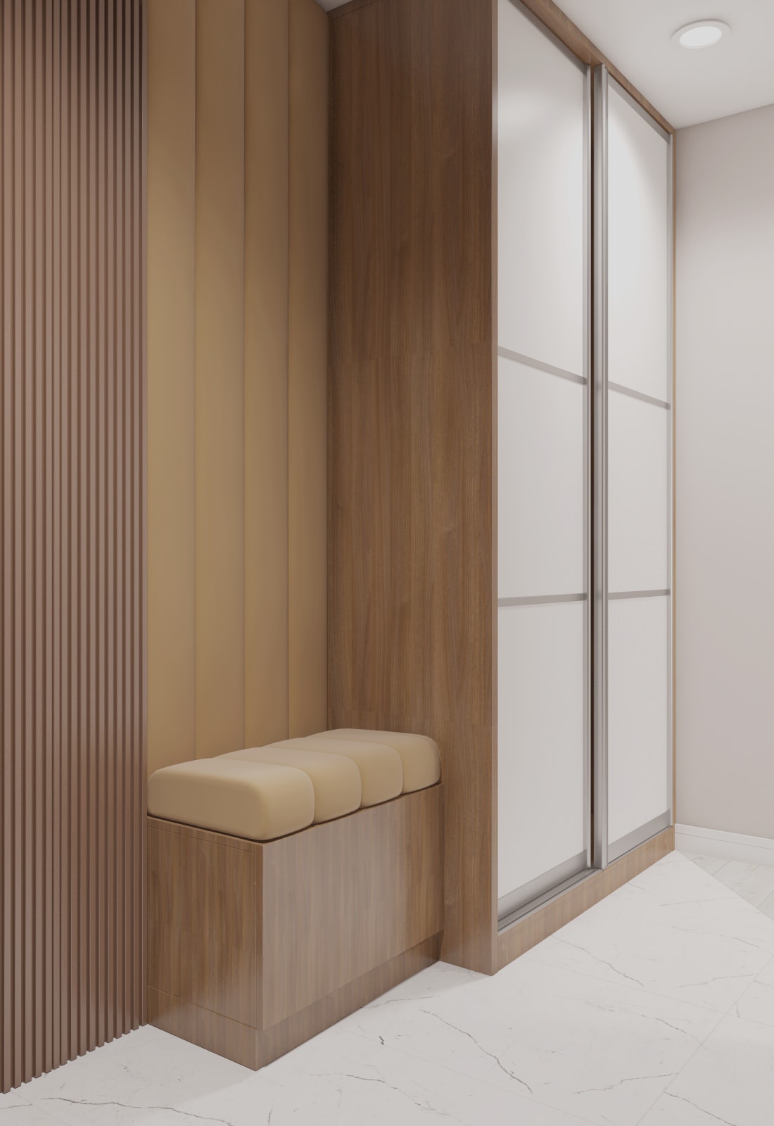 Двухкомнатная квартира в современном стиле