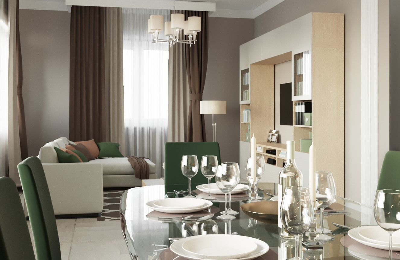 Дизайн частного дома 320 м^2 г.Казань