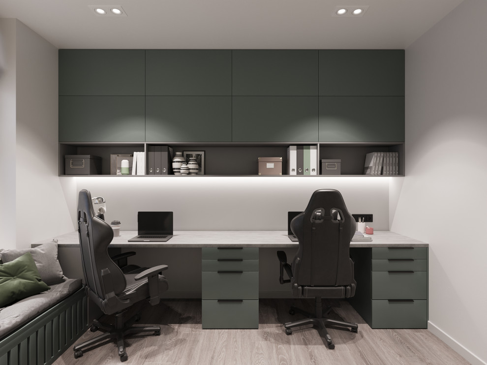 Дизайн-проект 2-х комнатной квартиры в сдержанном стиле