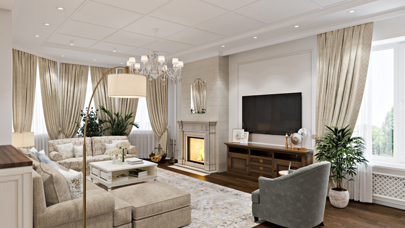 Загородный дом "Серебряная подкова"