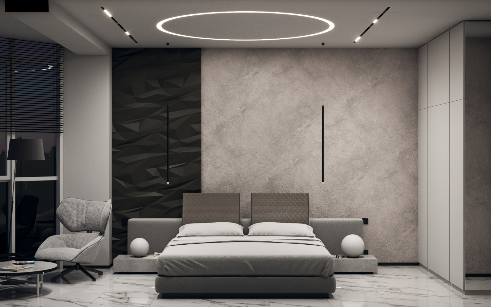 Обложка проекта: Дизайн спальни