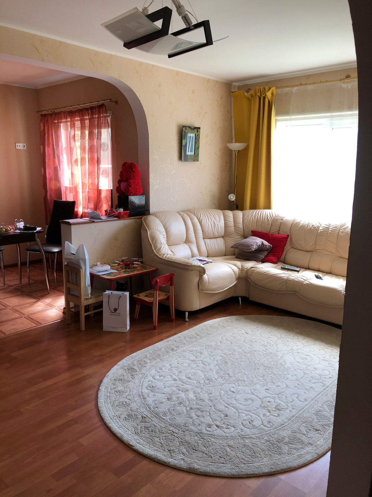 До и после: Таунхаус с гардеробной на месте кабинета