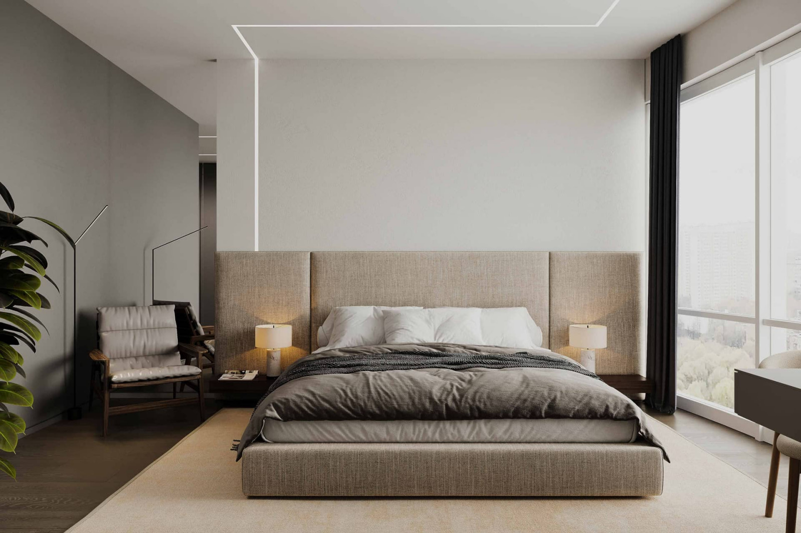 Дизайн и ремонт квартиры в ЖК «Кутузовская Ривьера» — Космос в городе