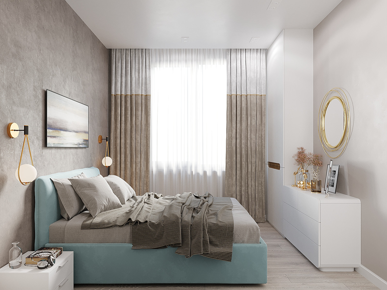 Дизайн- проект ЖК Шервуд 55 кв.м