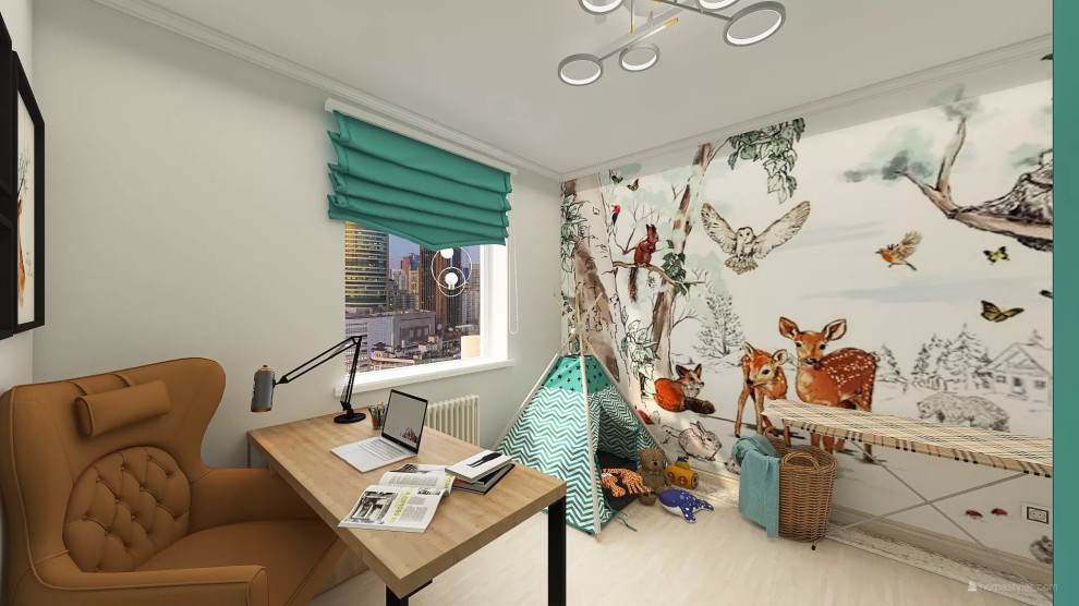 Трехкомнатная квартира для большой семьи