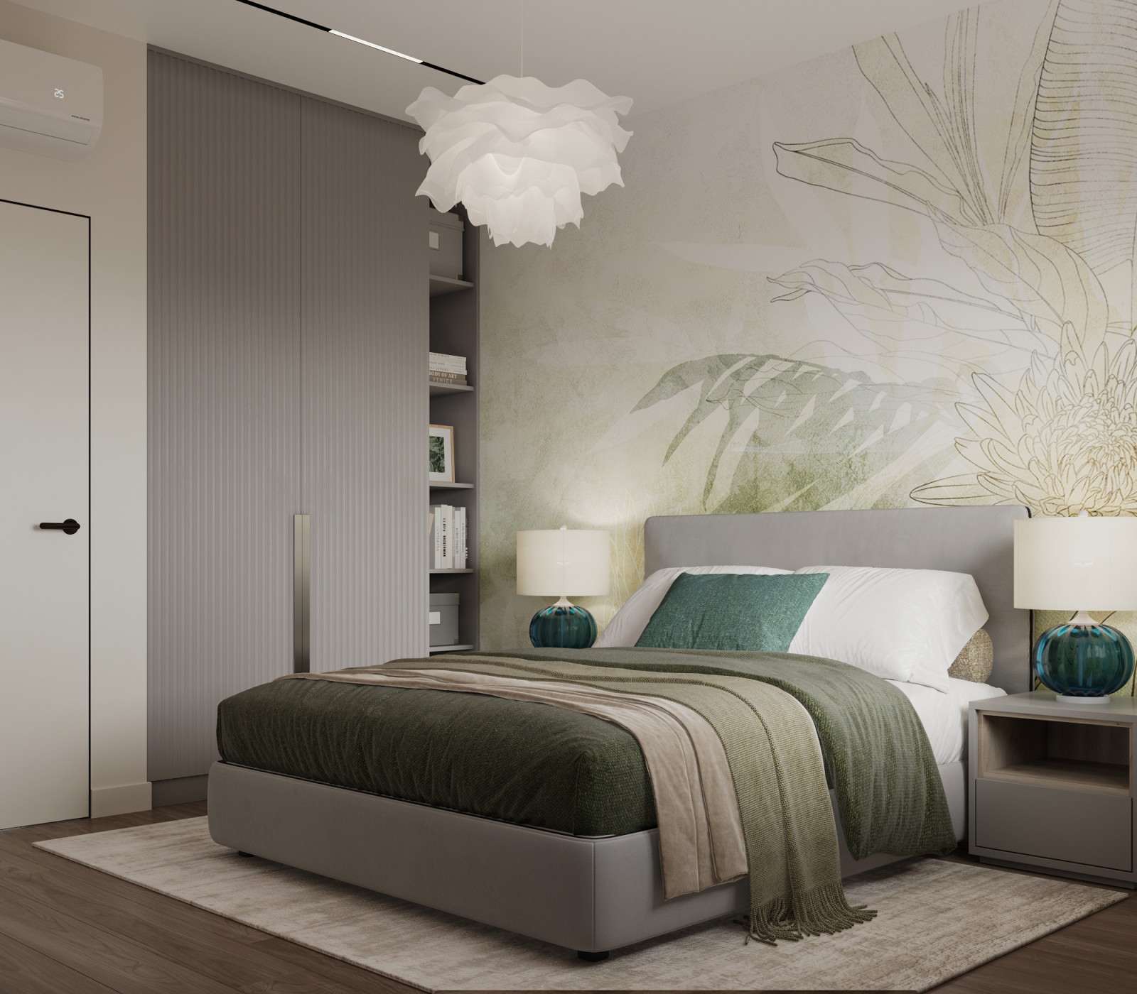 "Вечное лето", квартира в ЖК "Смарт квартал на Октябрьской", 93 м2