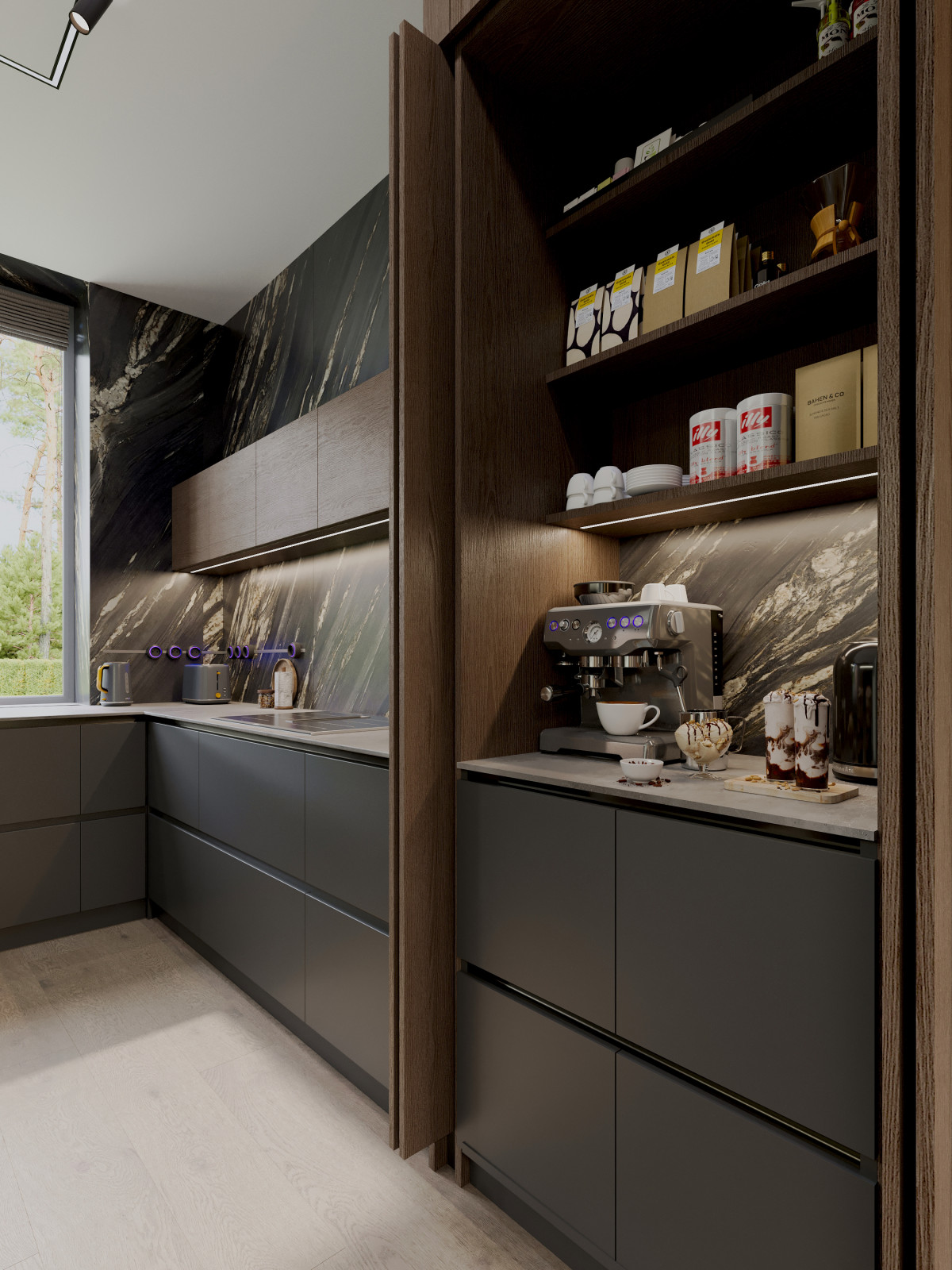 Загородный Дом Кухня