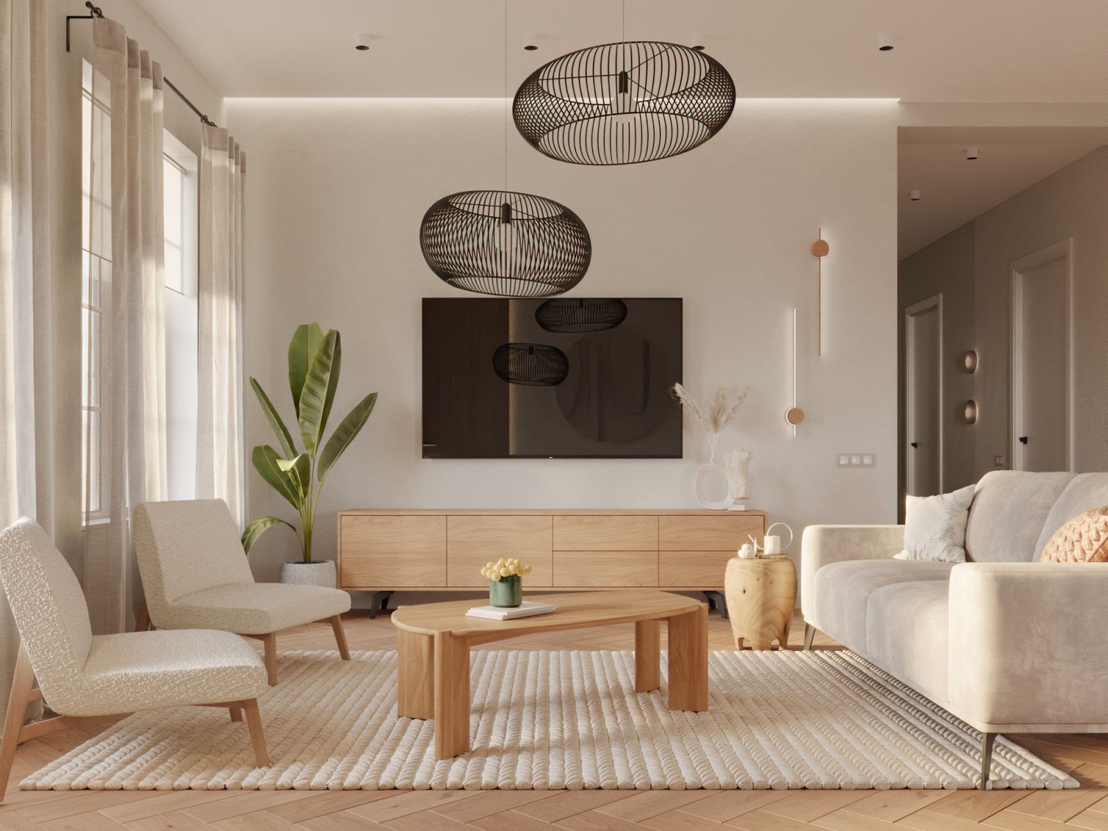 Просторный светлый дом в Ямном