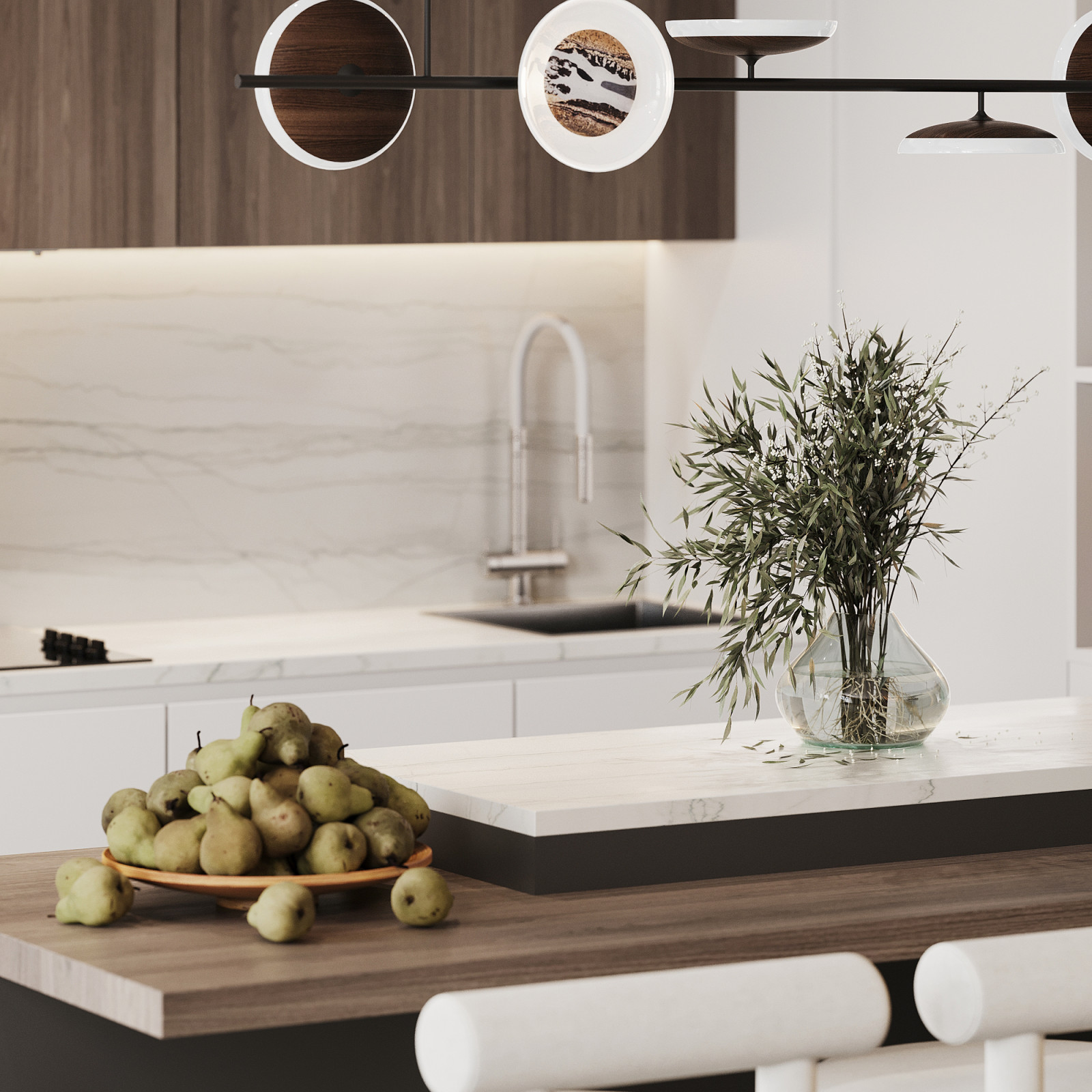 ЖК "Шуваловский" современный интерьер 216 кв.м