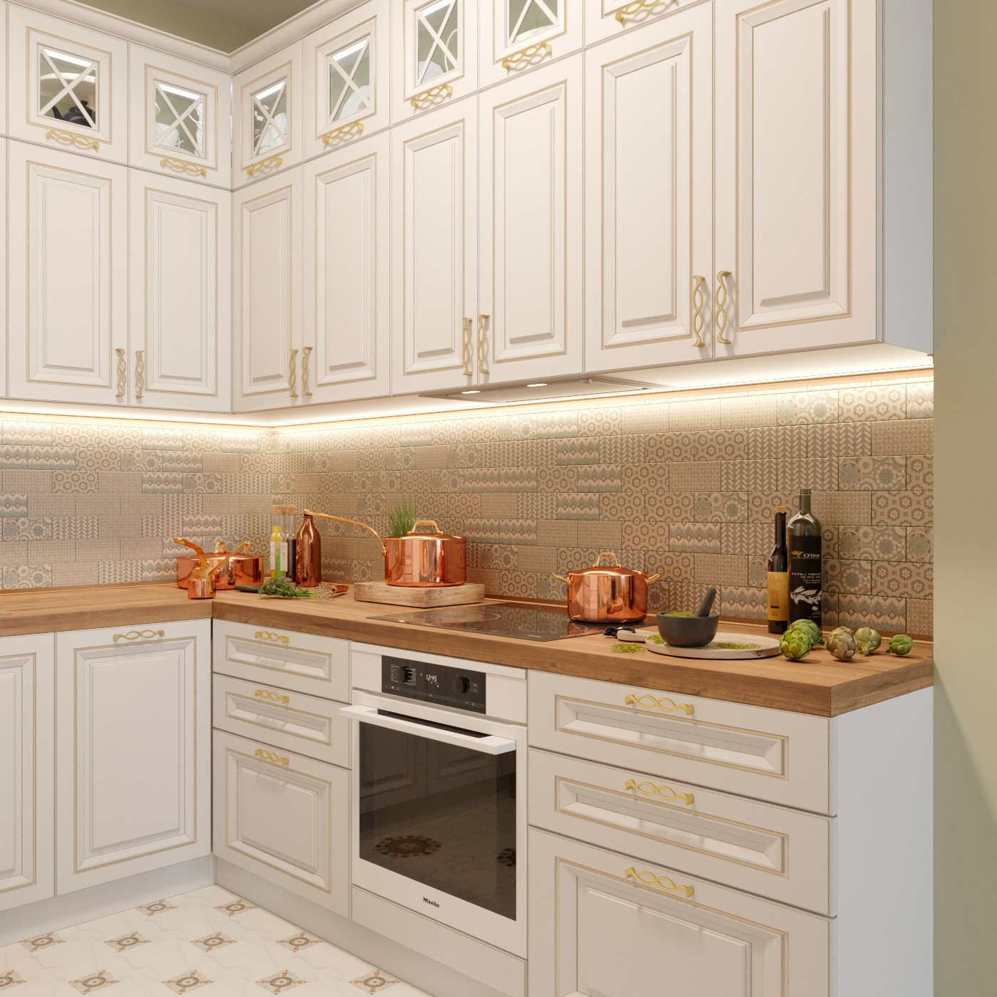 Квартира в Москве, в стиле современной классики