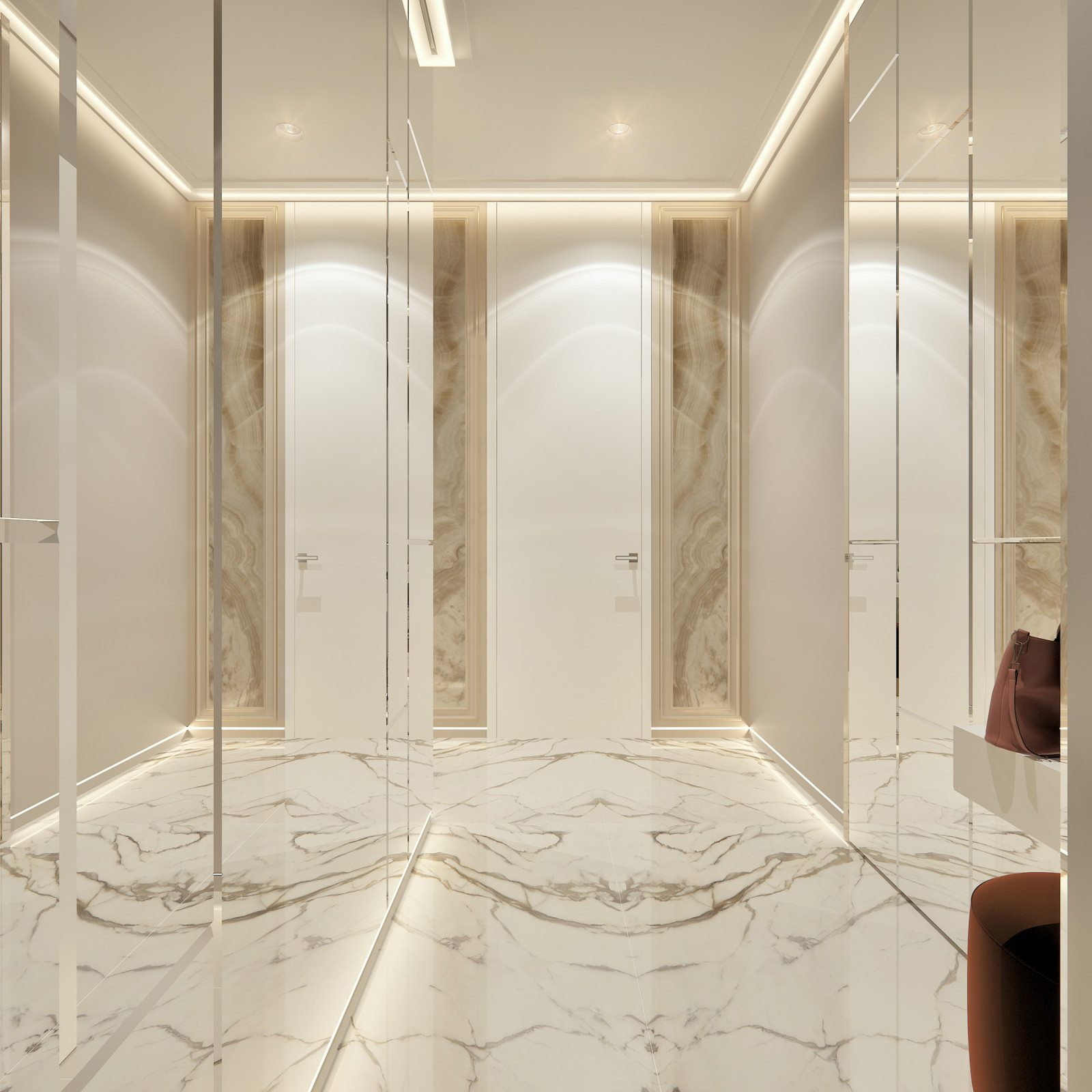 Современный интерьер в смешанном стиле.