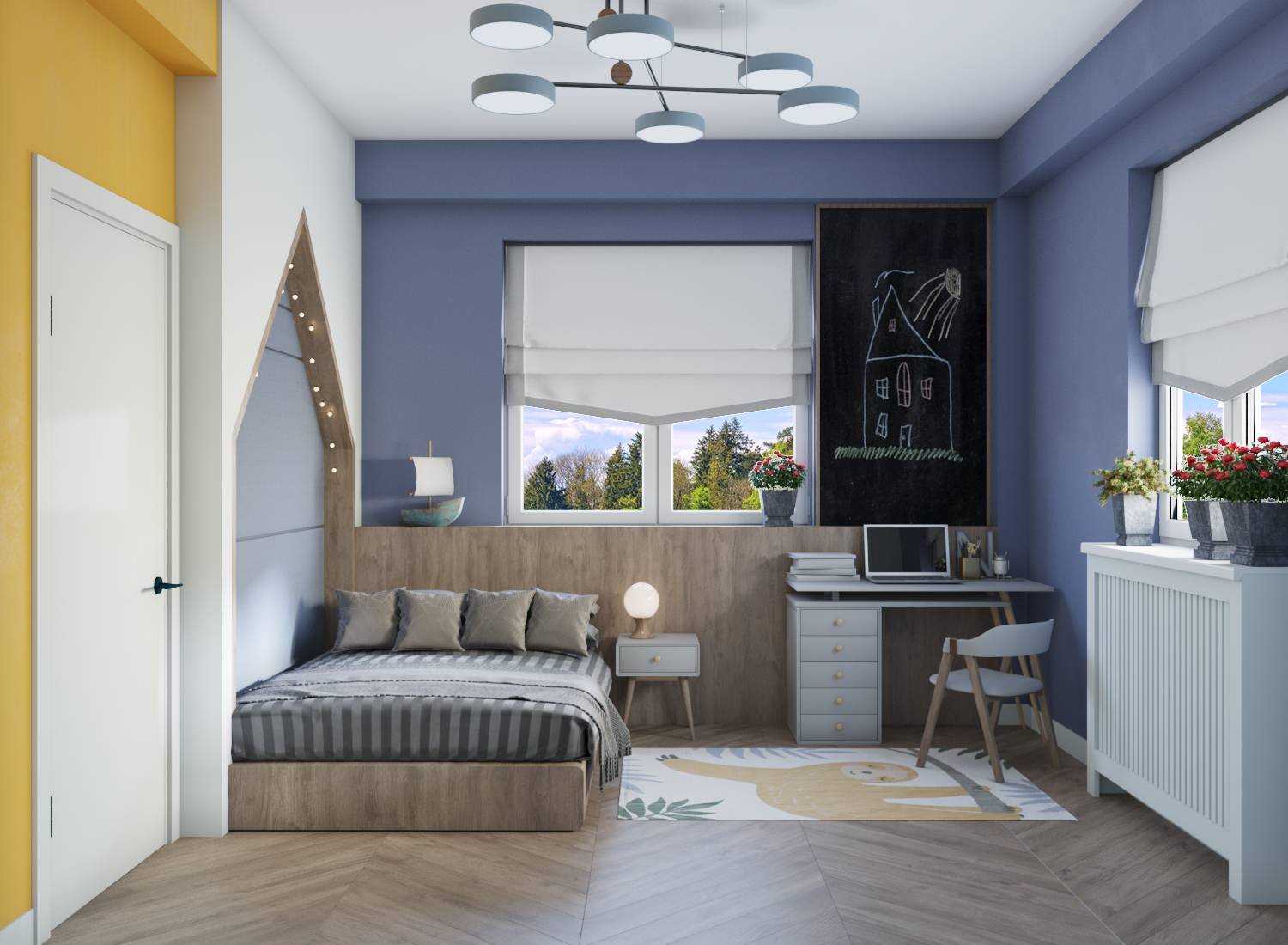 Интерьер загородного дома