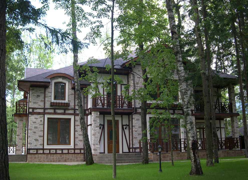 Обложка проекта: Дома в стиле шале