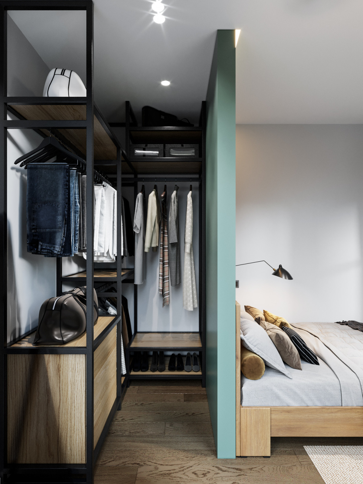 Квартира со свободной планировкой в Москве. ЖК Play