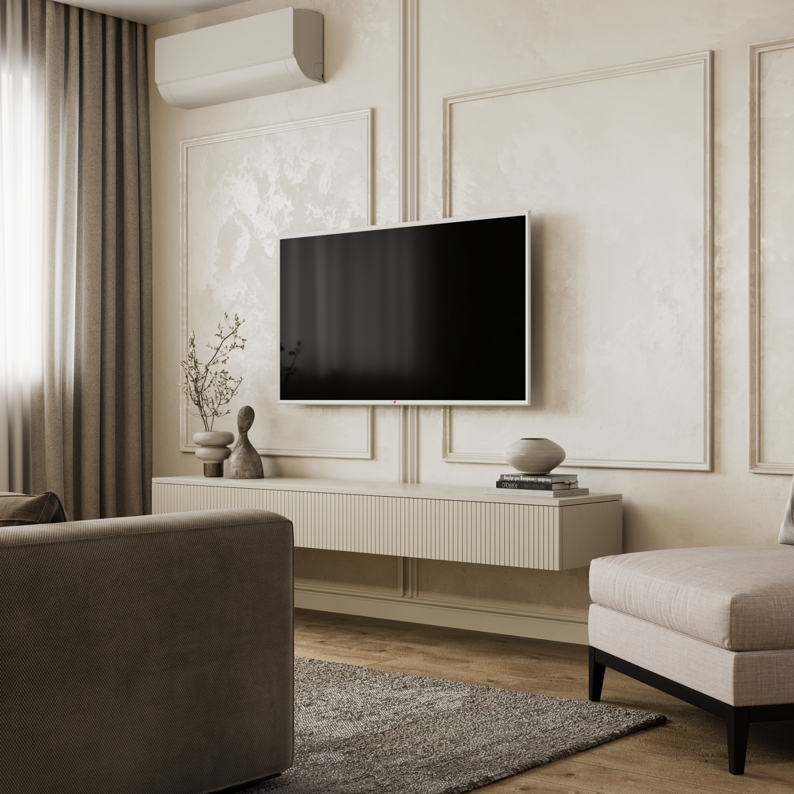 Дизайн в стиле неоклассика