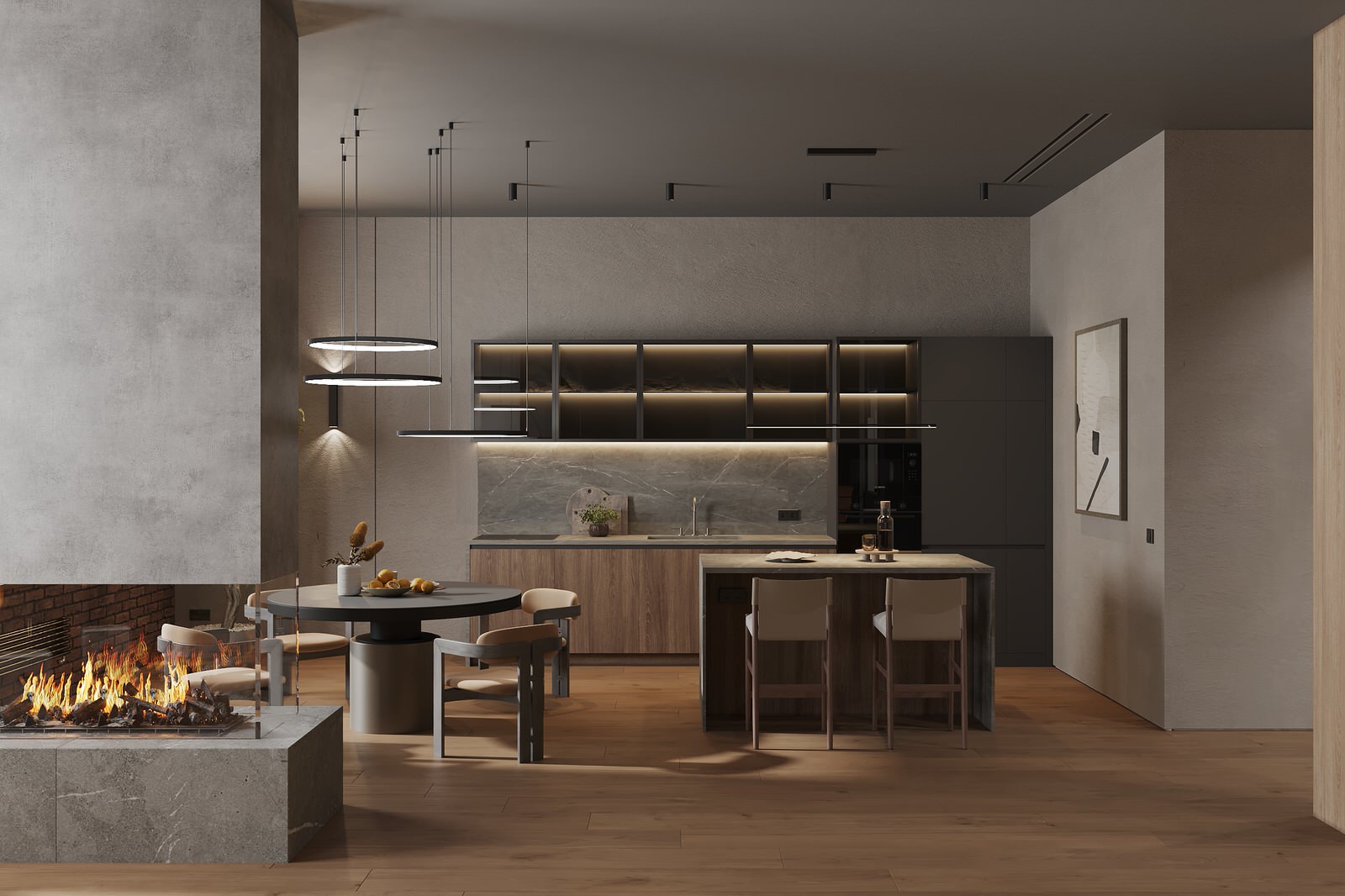 Дизайн интерьера Мельница