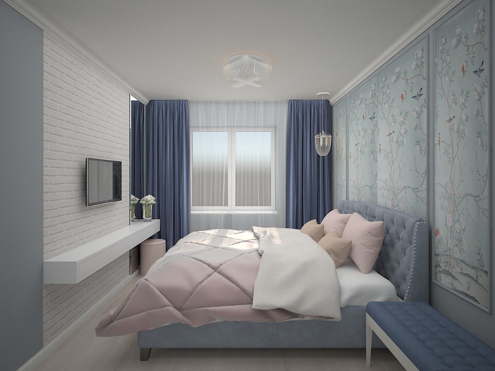 Спальня 2х комнатной квартиры Краснодар, ул.Промышленная