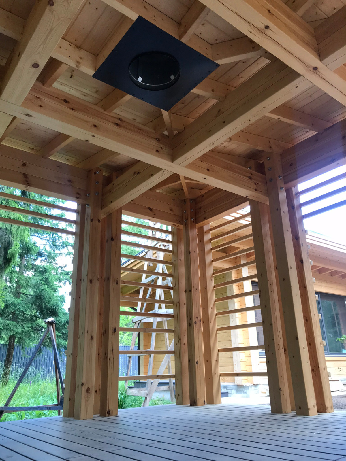 Павилион для барбекю