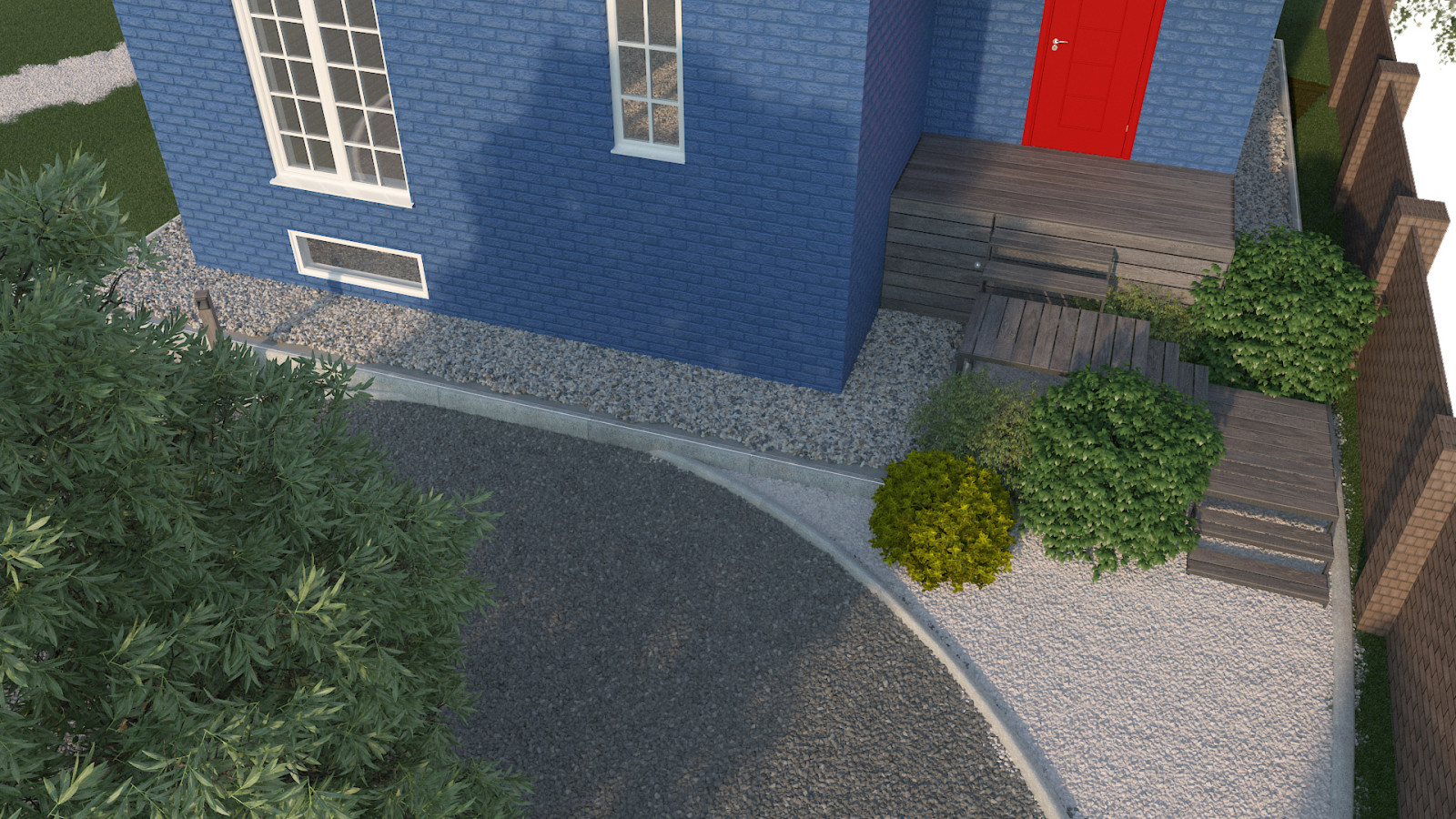 Ландшафтный проект, организация участка.