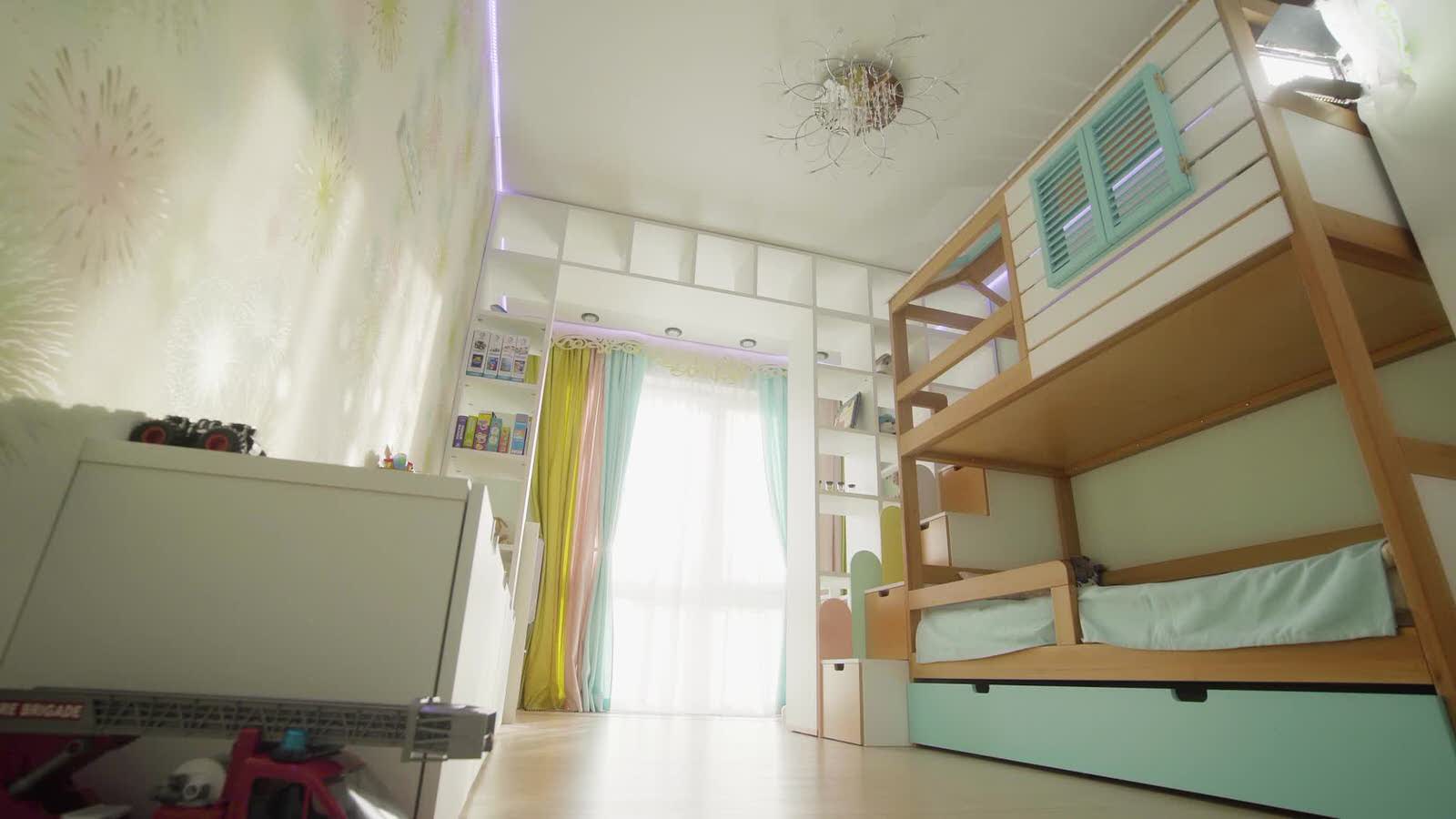 Детская комната 16кв. м. для мальчика 2 лет