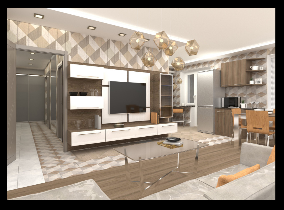 Квартира-студия в стиле "Лофт"