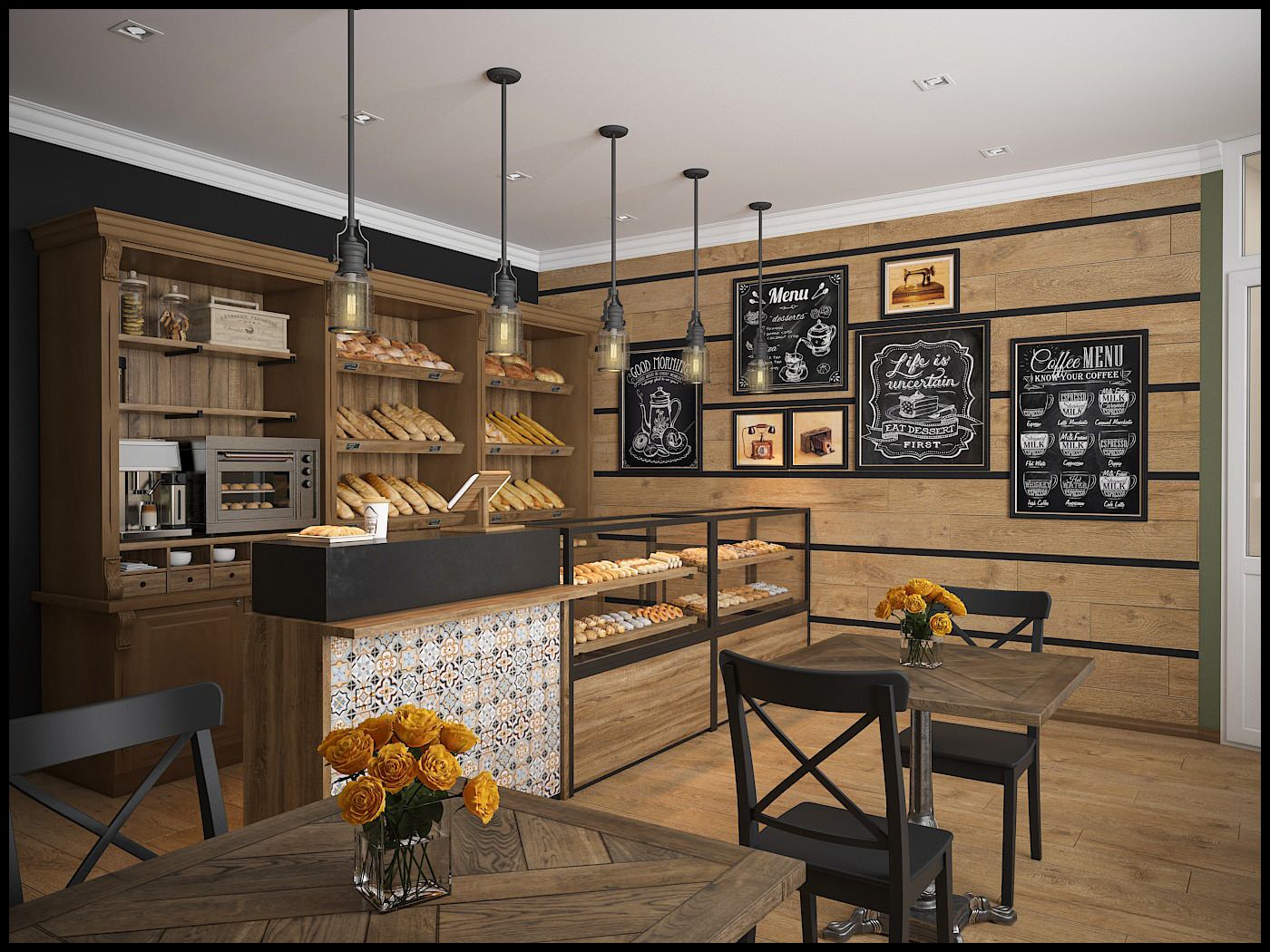 Обложка проекта: Кафе-кондитерская