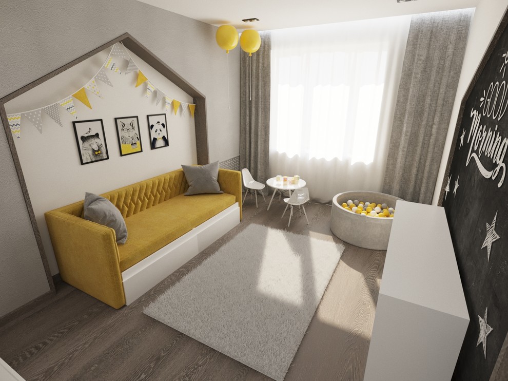 Дизайн-проект современной 3-к квартиры