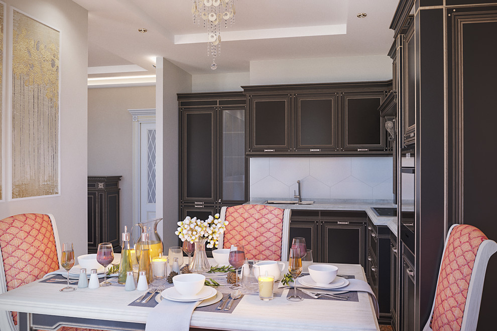 Квартира в стиле современной классики, 90 кв.м.