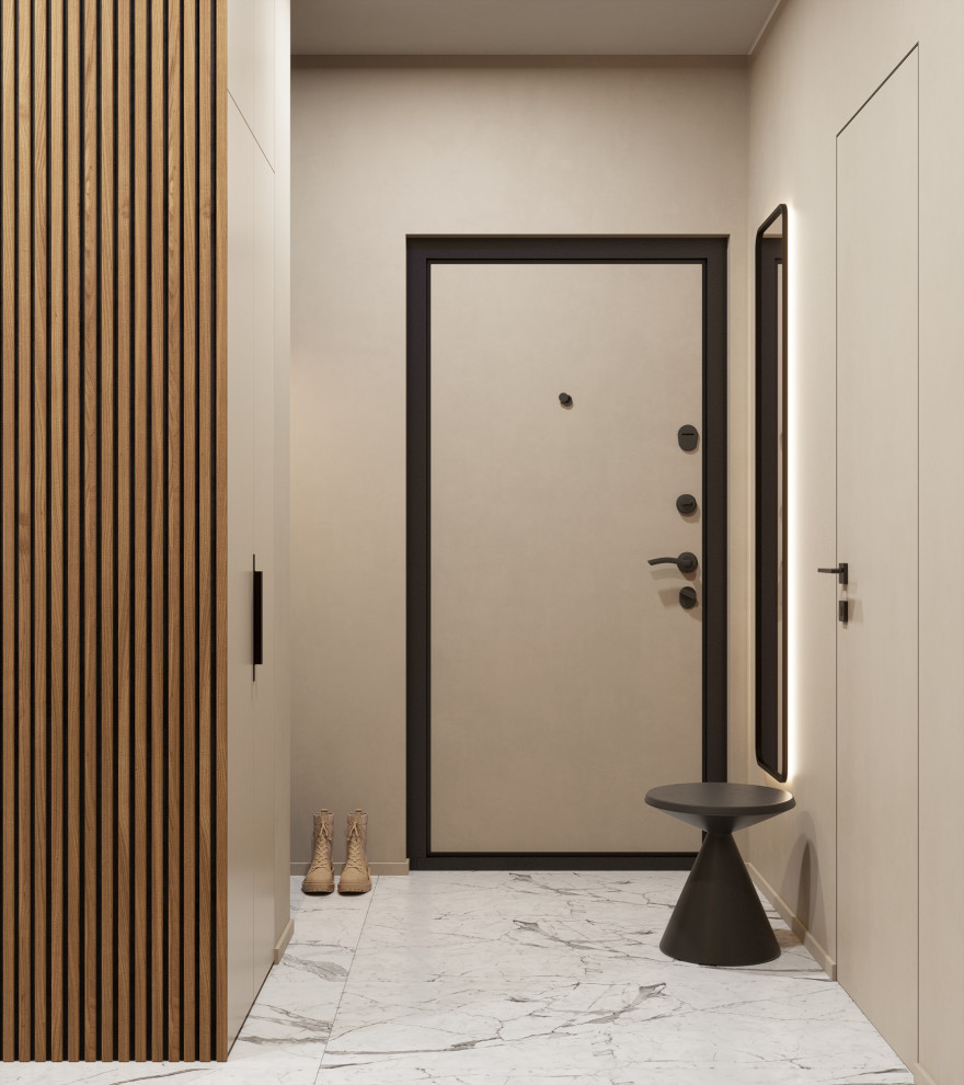 Обложка проекта: Мини двушка 43 м кв. со спальней на балконе