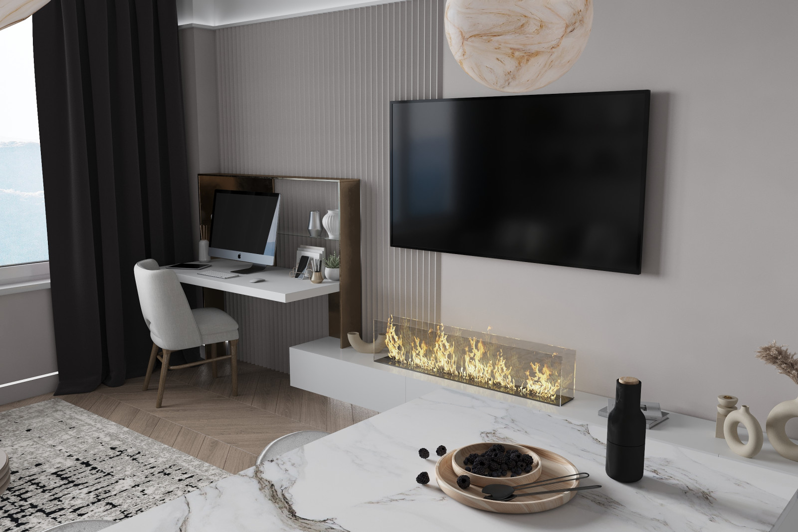 Квартира в ЖК Перья