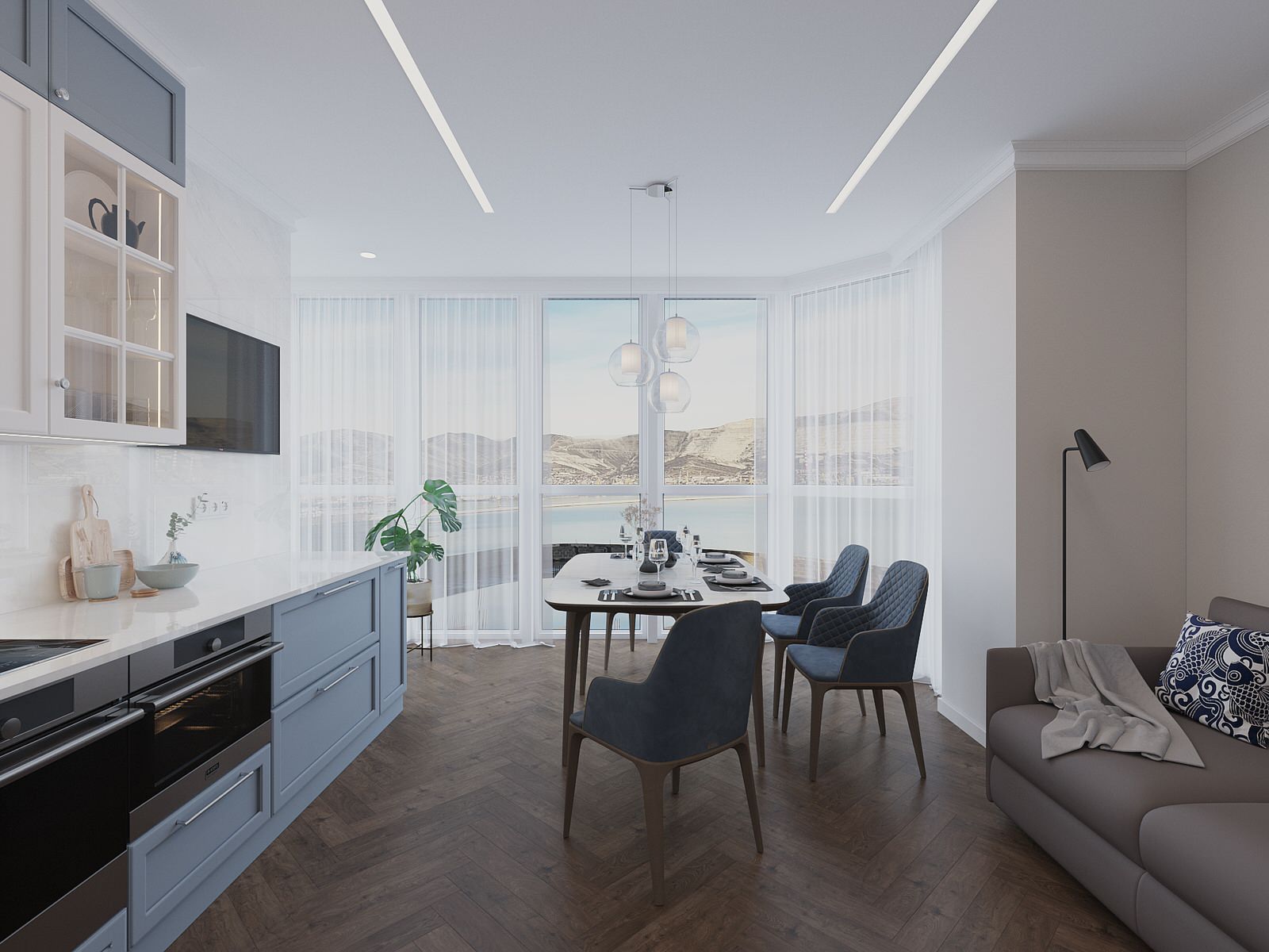 Обложка проекта: Кухня ЖК "Резиденция"