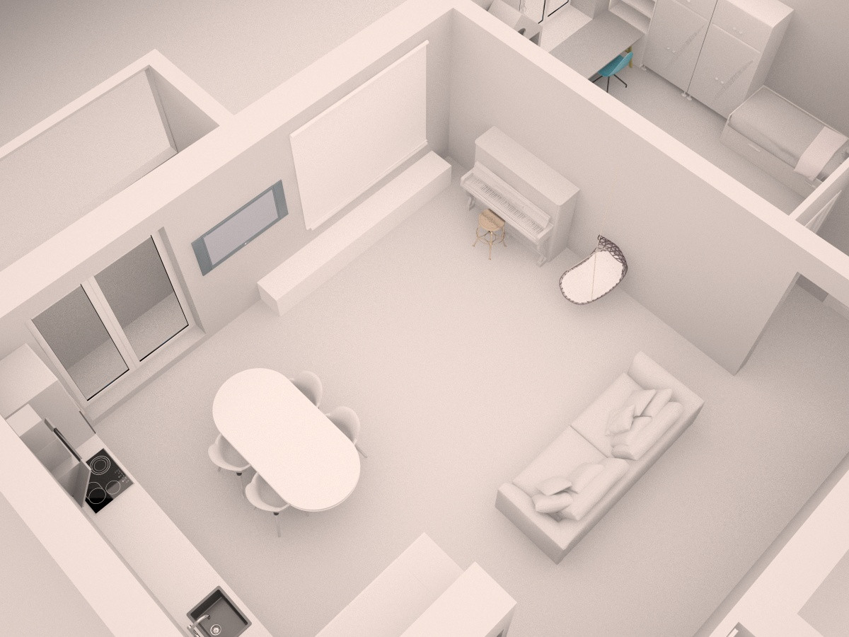 Apartment interior (city Orel, st. Komsomolskaya 2017)