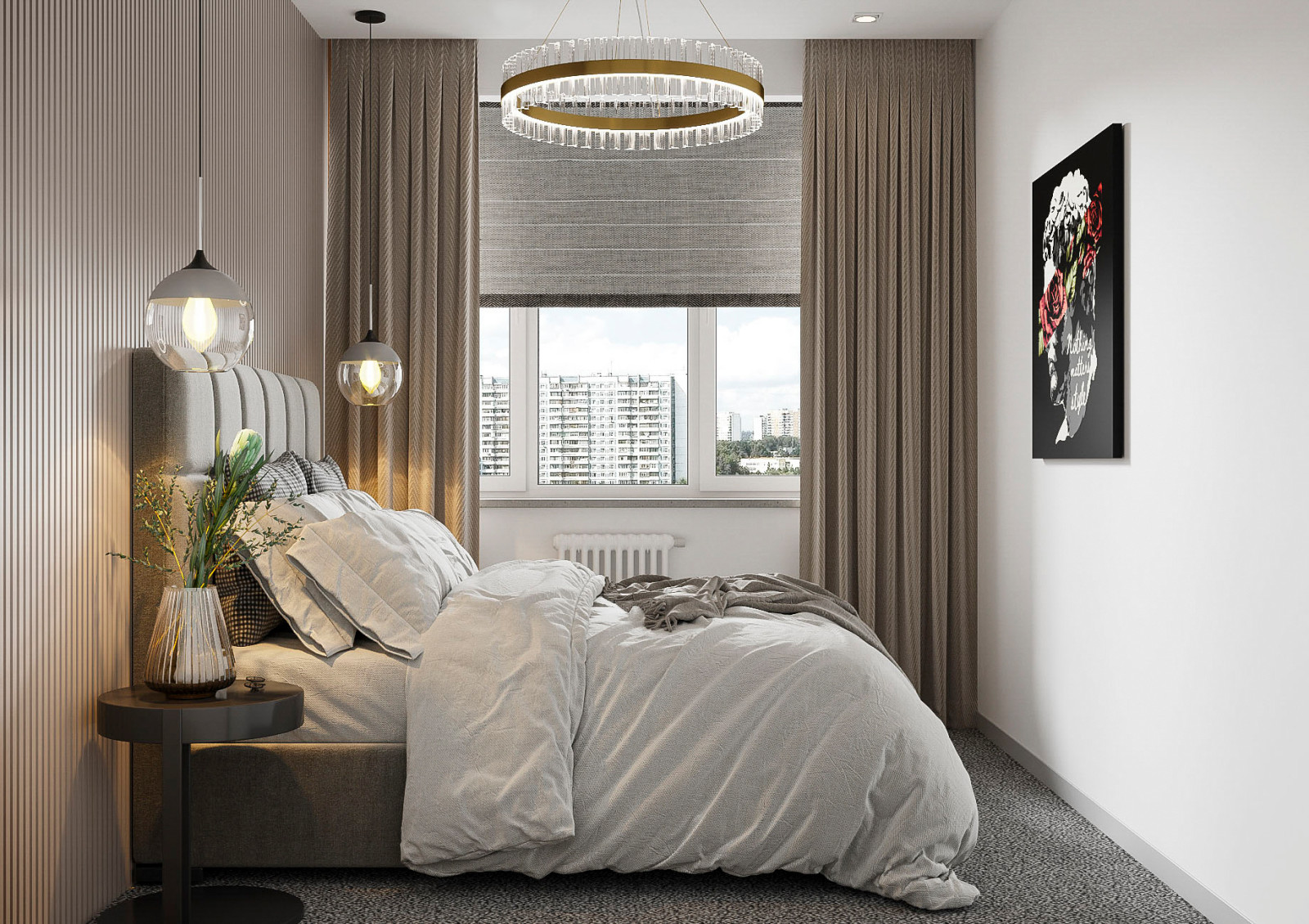 Проект квартиры "Яркий лофт"