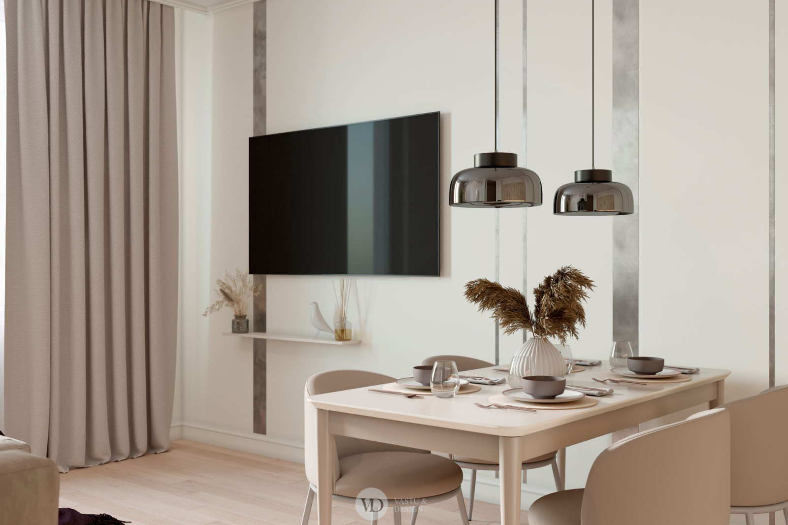 Дизайн-проект квартиры в ЖК Ньютон 2020