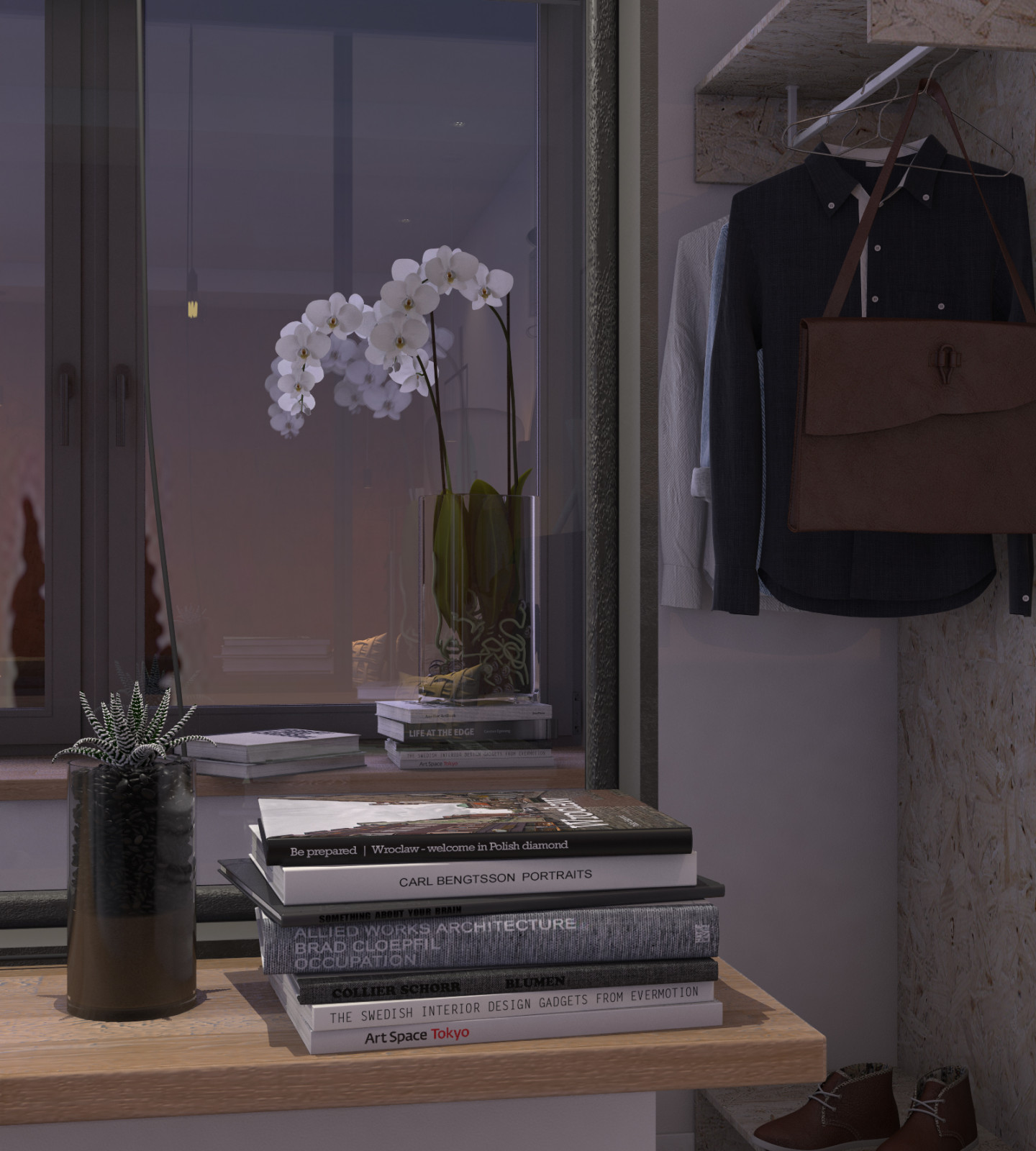 Спальня в загородном доме