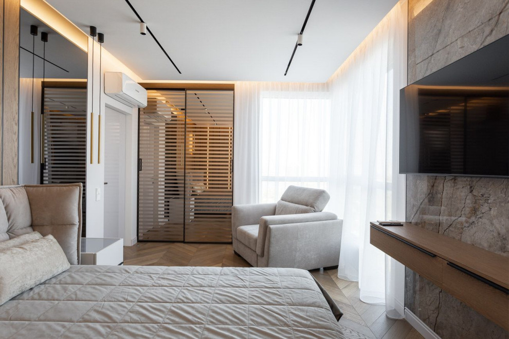 Уютная спальня для семьи