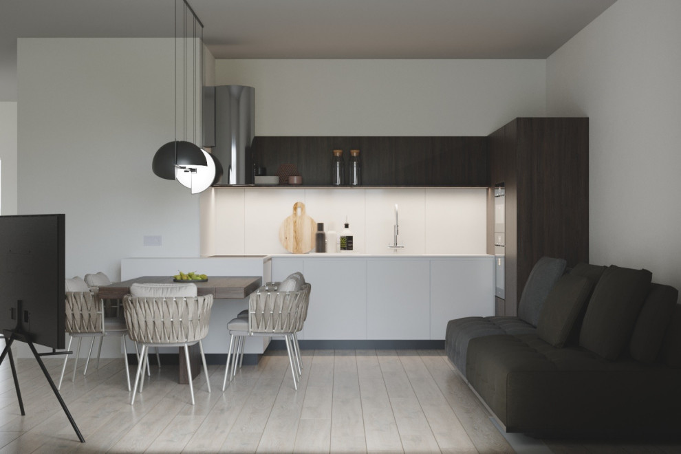 гостиная-кухня