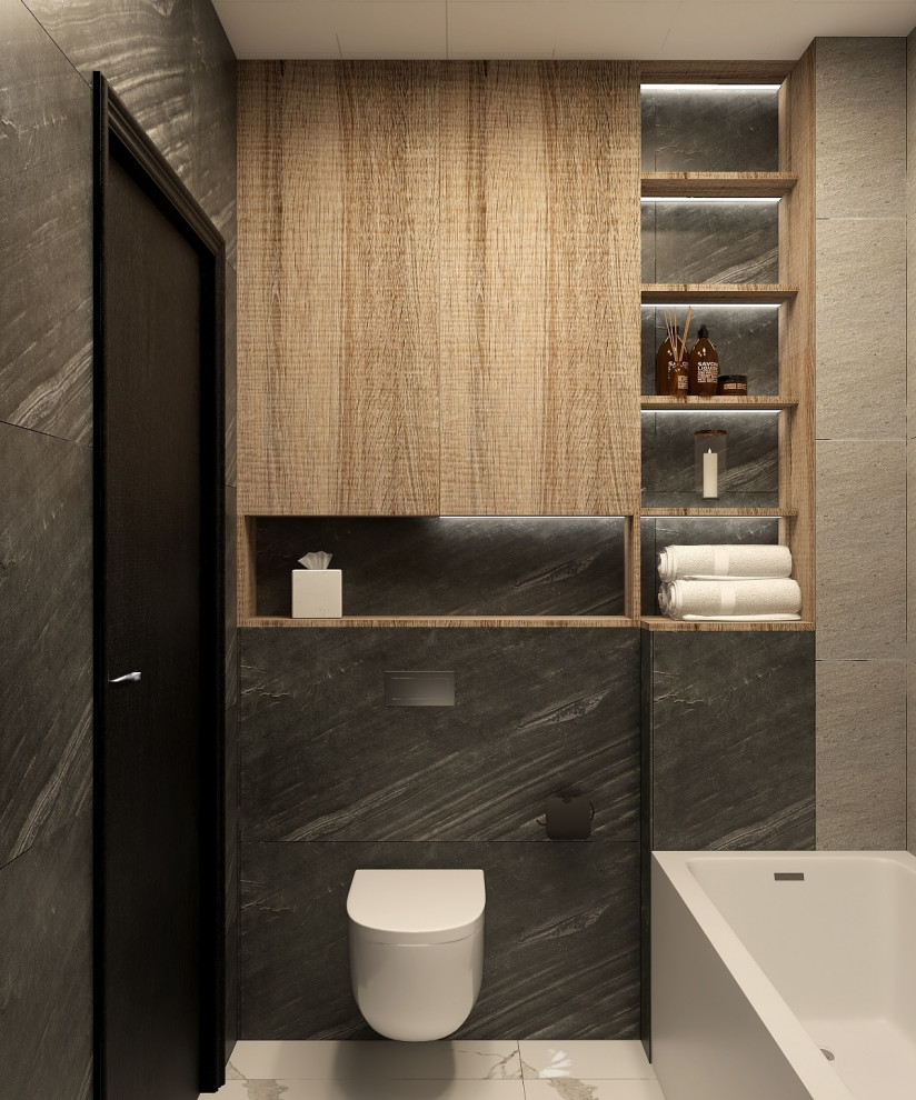 Трешка в стиле лофт для холостяка