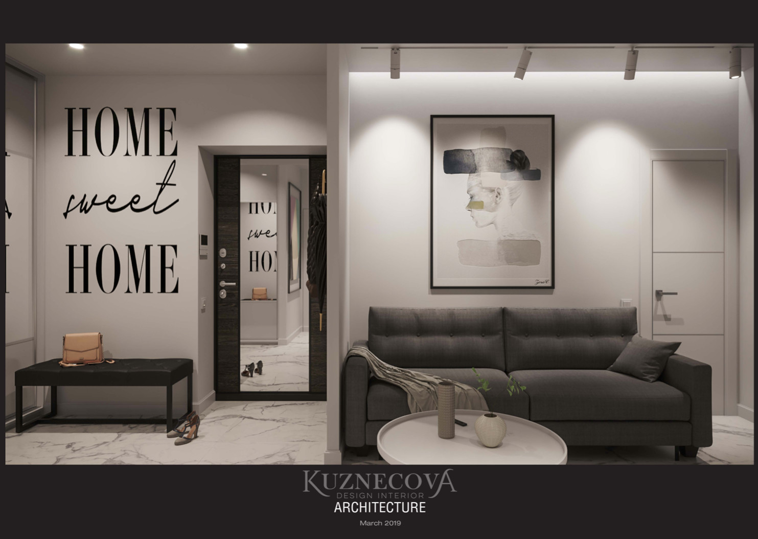 Дизайн проекта квартиры 60 кв.м.