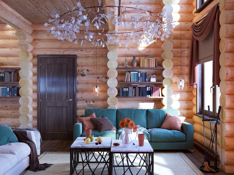 Интерьер сруба