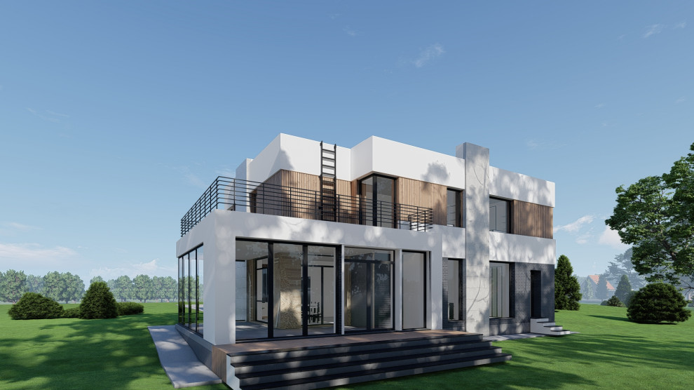 Hi-tech modern house