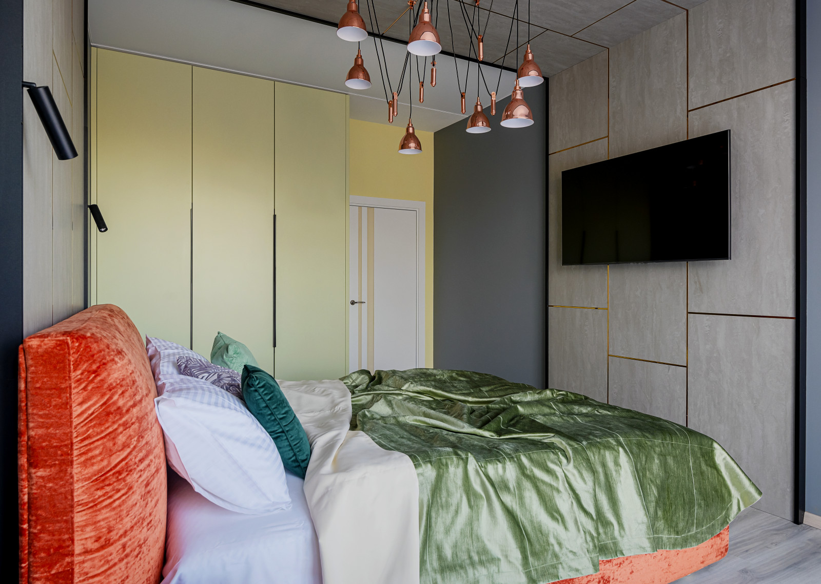 Интерьер в современном стиле ЖК «Раушен-престиж», г. Светлогорск