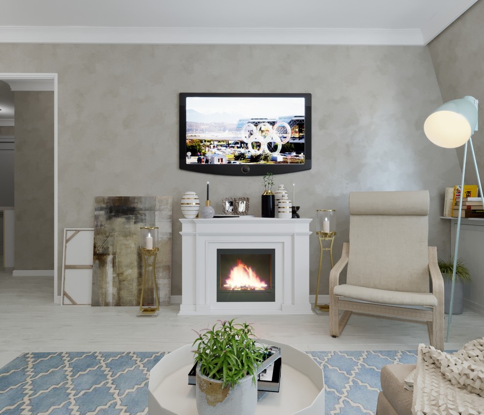 Воздушный и светлый интерьер