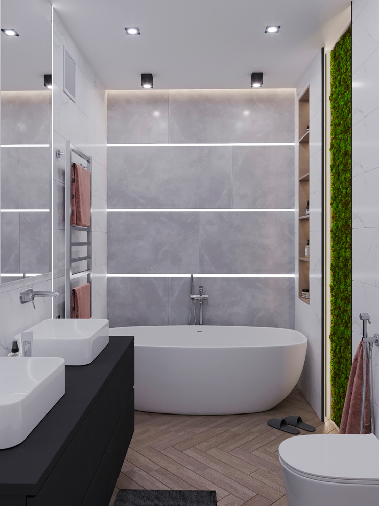 Обложка проекта: Ванная комната в частном доме