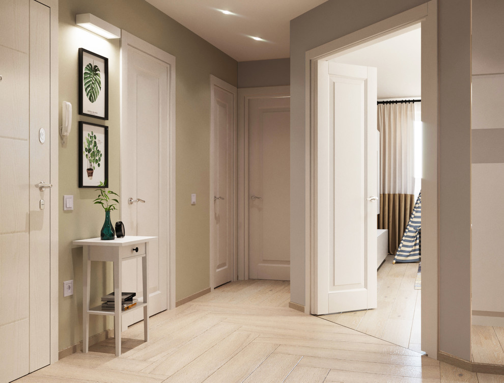 Светлая и лаконичная квартира для семьи с двумя детьми