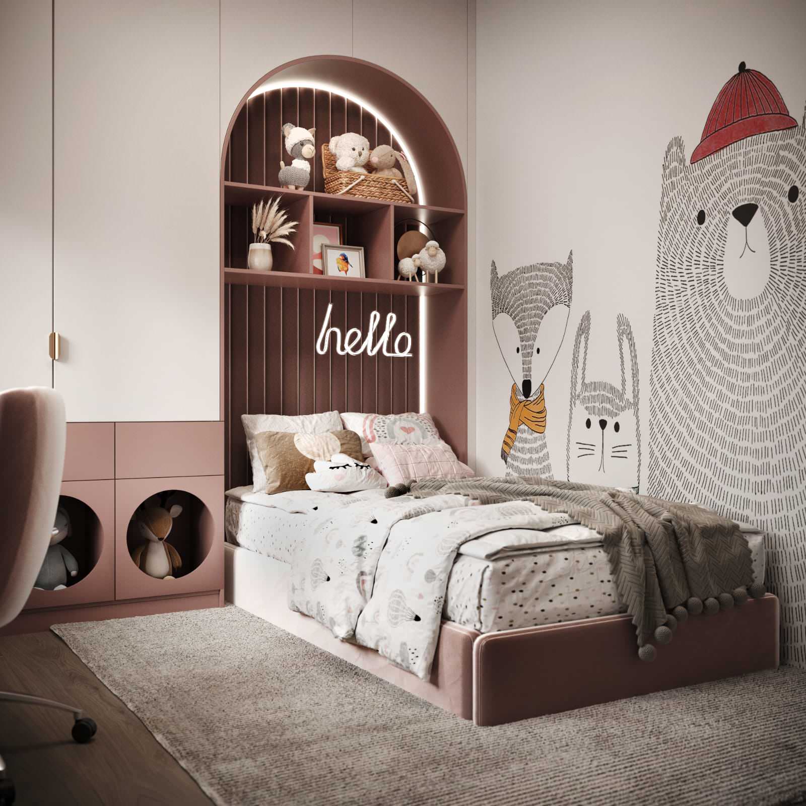 Дизайн квартиры в ЖК "Притяжение"