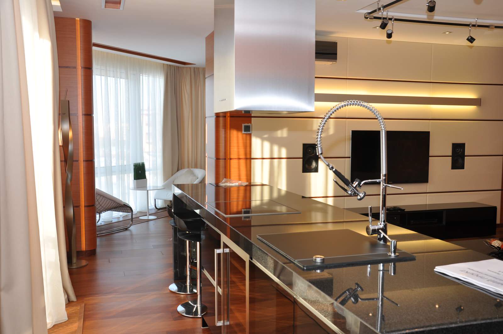 Квартира в стиле яхты