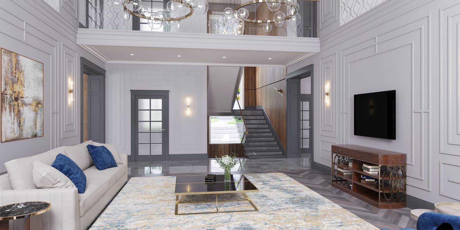 Дом в стиле современная классика